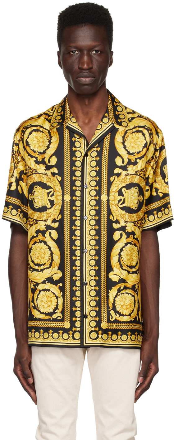 versace black and gold dress shirt Cute Blue Stone Circle Drop Earrings | Trendy Earrings main image 0