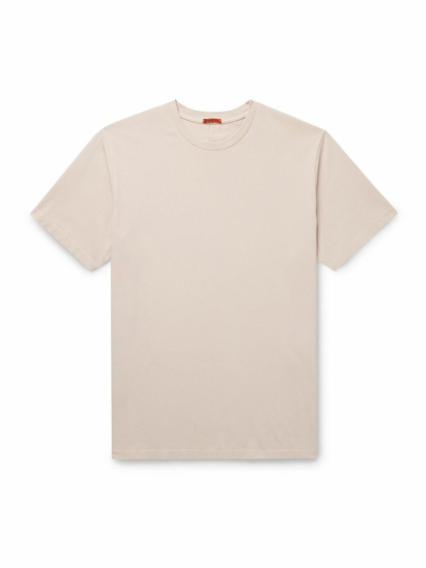 Photo: Barena - Cotton-Jersey T-Shirt - Neutrals