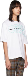 Youths in Balaclava White Print T-Shirt