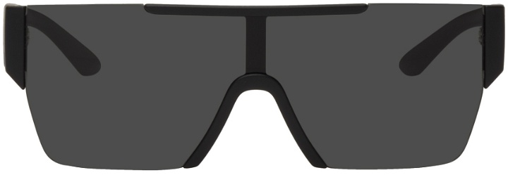 Photo: Burberry Black D-Frame Sunglasses