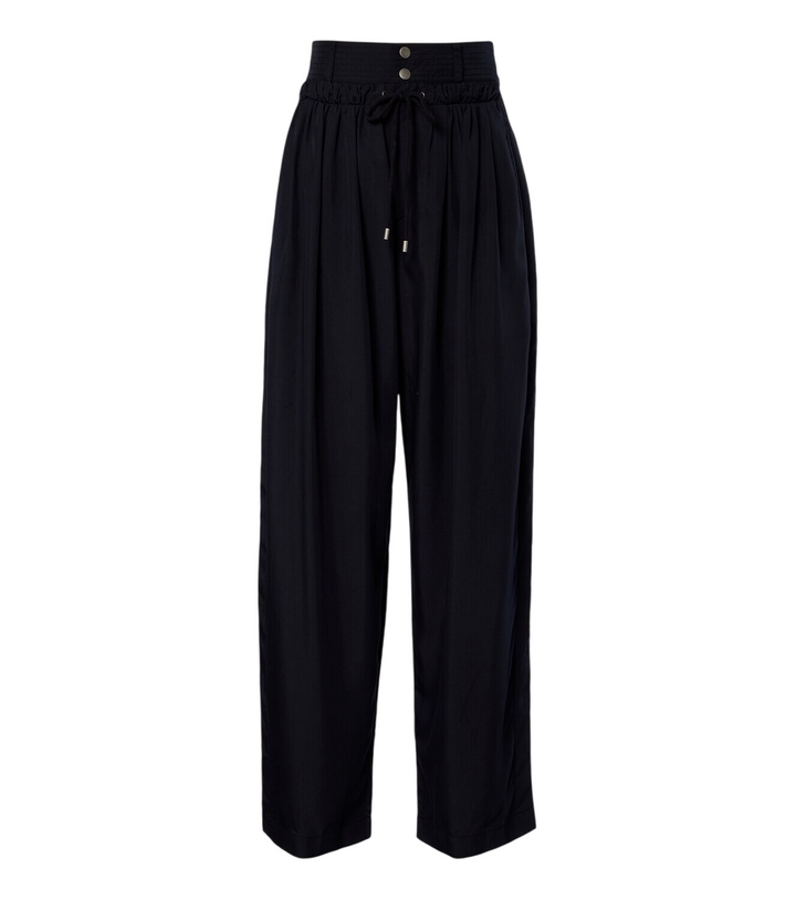 Photo: Isabel Marant Inaya layered wide-leg pants