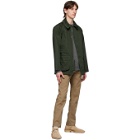 Barbour Green Waterproof Bedale Jacket