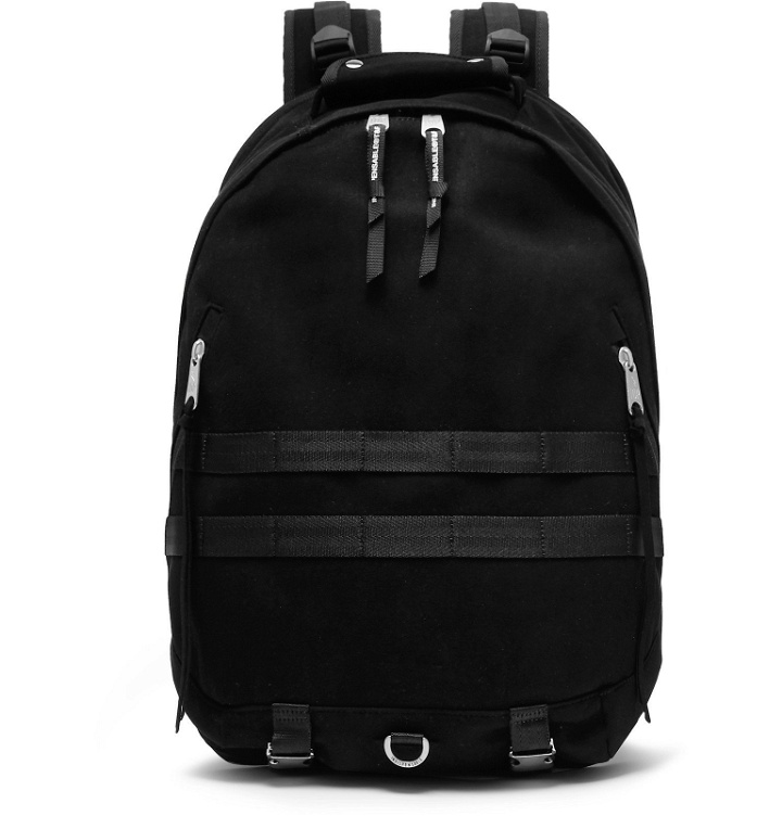 Photo: Indispensable - DayPack Faux Suede Backpack - Black
