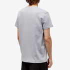 A.P.C. Men's x JW Anderson Anchor Logo T-Shirt in Grey Marl