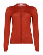 Malo Womens Cardigan Rust