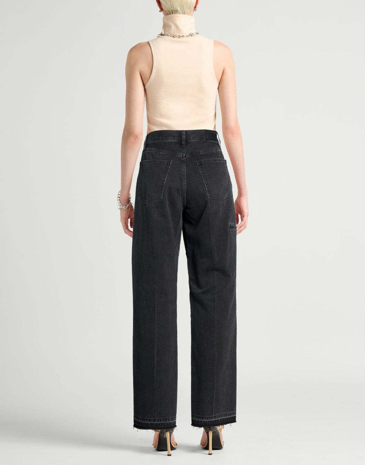 Helmut Lang Womens Jeans in Black