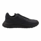 Hogan Black Leather Sneakers