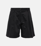 Toteme Mid-rise twill Bermuda shorts
