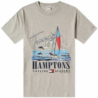 Tommy Jeans Men's Relaxed Sailing Vintage T-Shirt in Silver Grey Heather