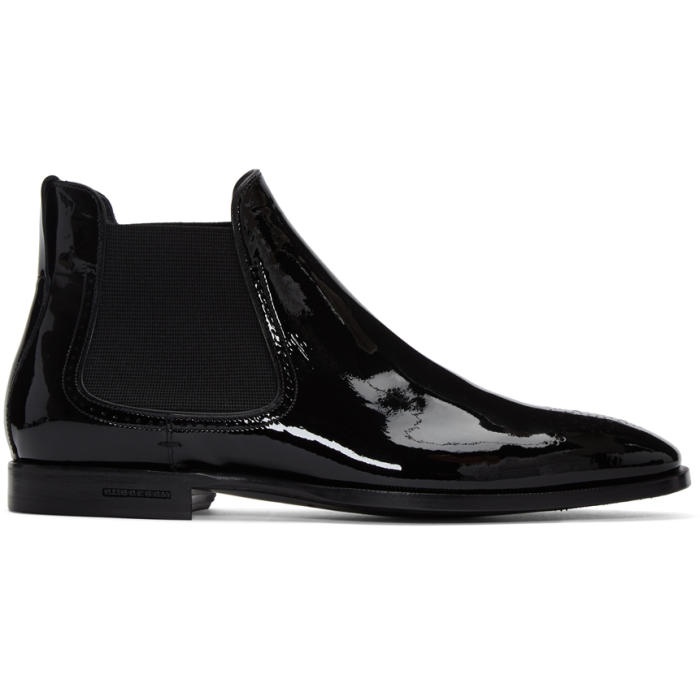 Photo: Burberry Black Davy Chelsea Boots 