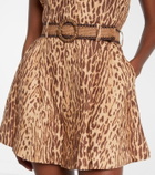 Zimmermann Printed linen jumpsuit