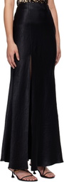 Nanushka Black Harlow Maxi Skirt