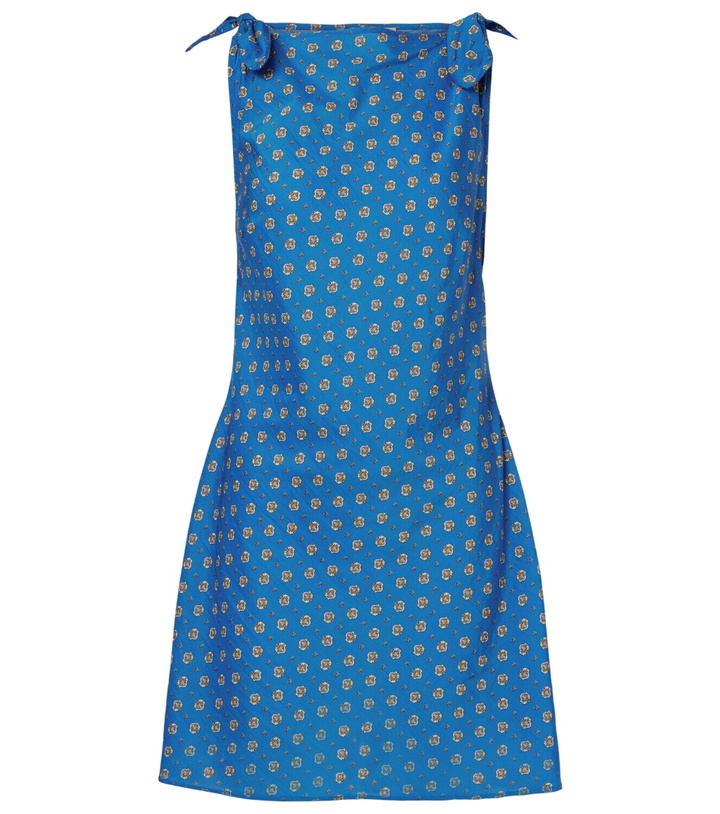 Photo: Dôen Maltina cotton and silk minidress