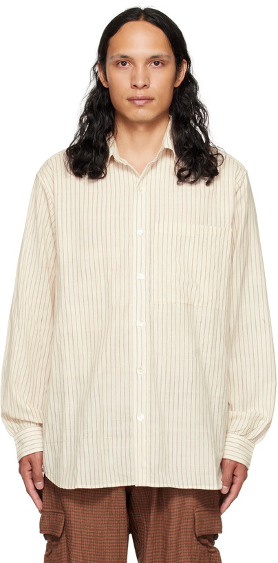 Photo: Karu Research White Striped Shirt