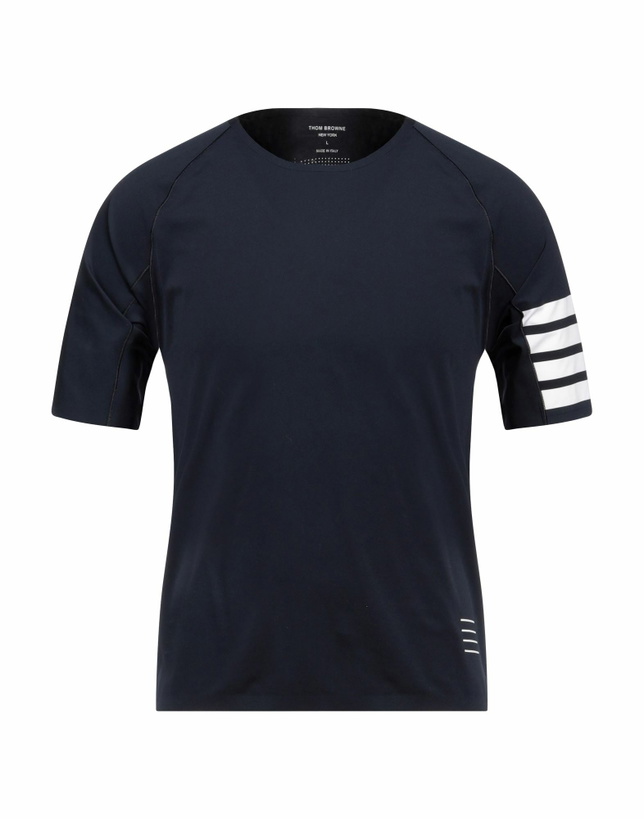 Photo: Thom Browne Mens T-shirt Midnight in Blue