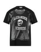 Mcqueen Mens T-shirt in Black