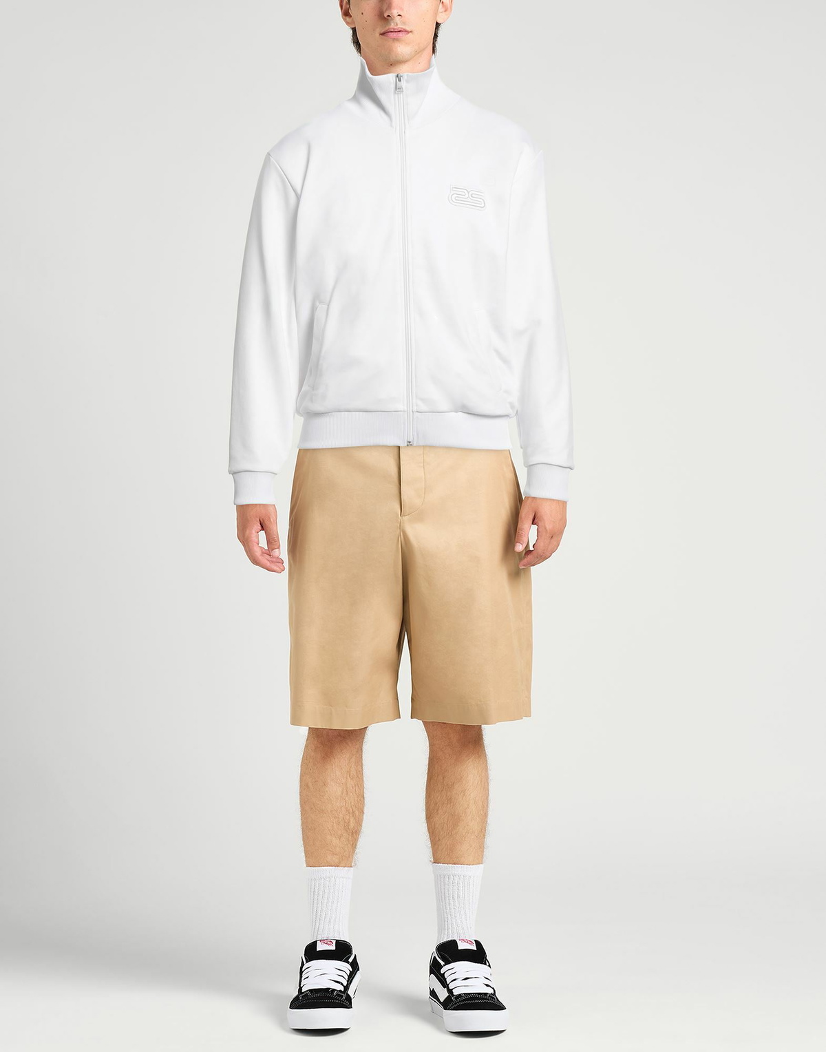 Sandro Mens Sweatshirt in White