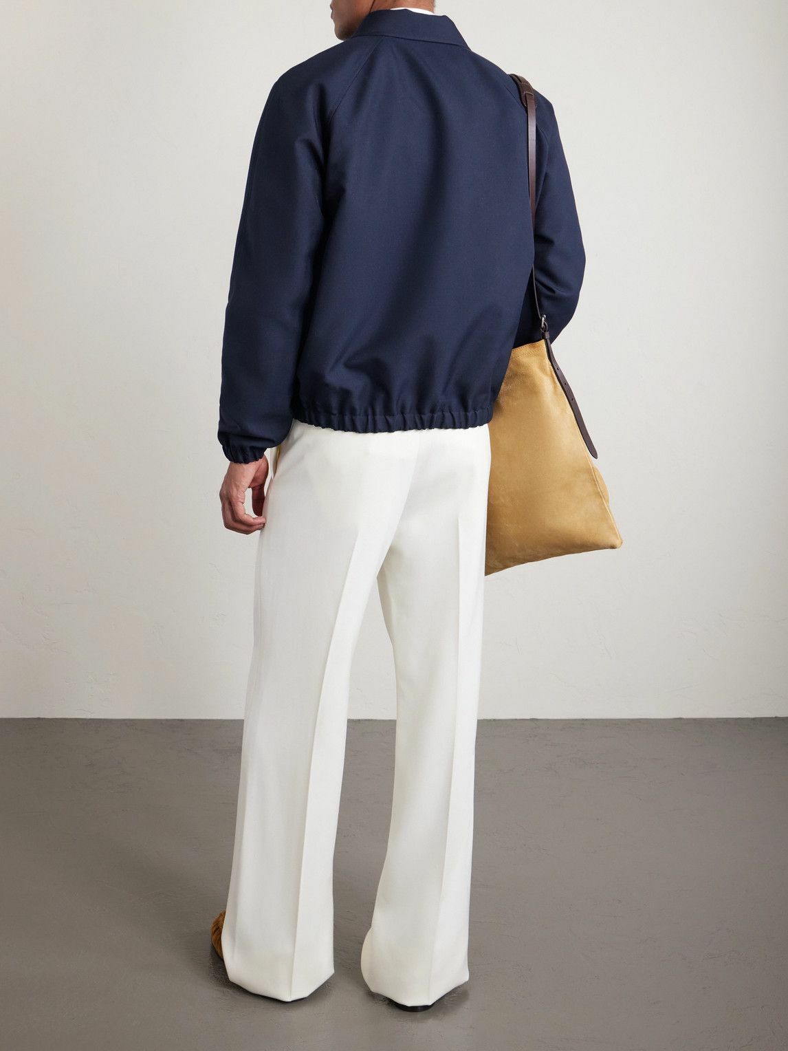 Valentino Garavani - VGold Twill Blouson Jacket - Blue Valentino