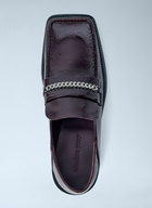 Martine Rose Fold Back Square Toe Loafers
