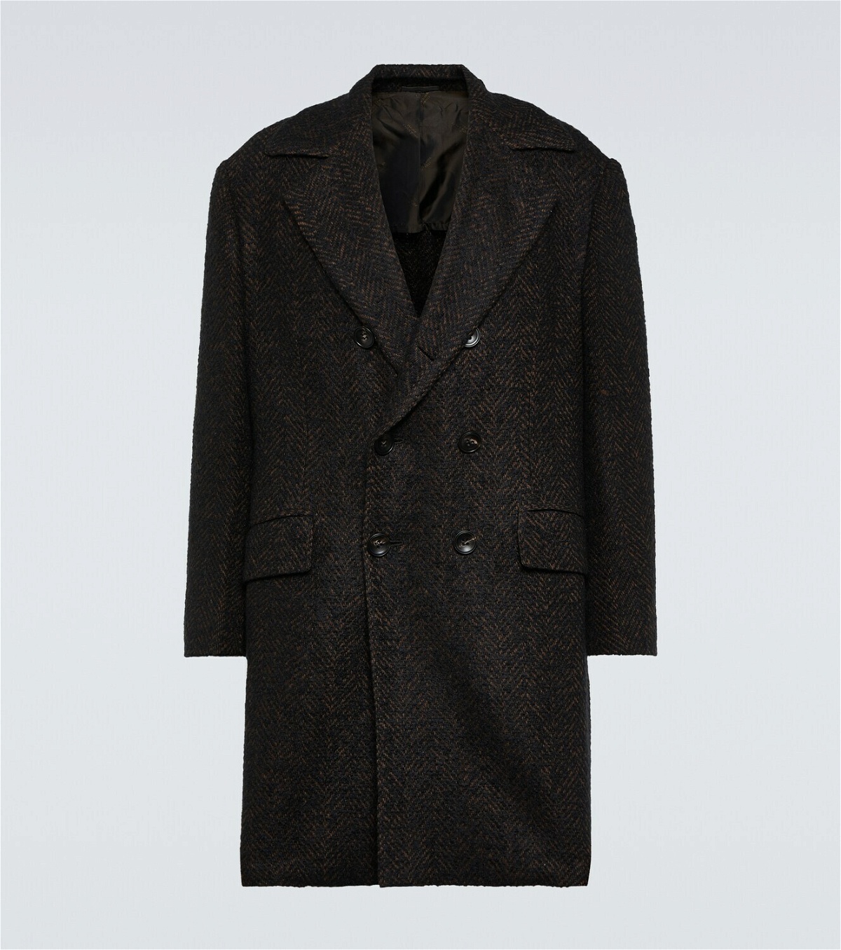Kiton Wool, cashmere and silk coat Kiton