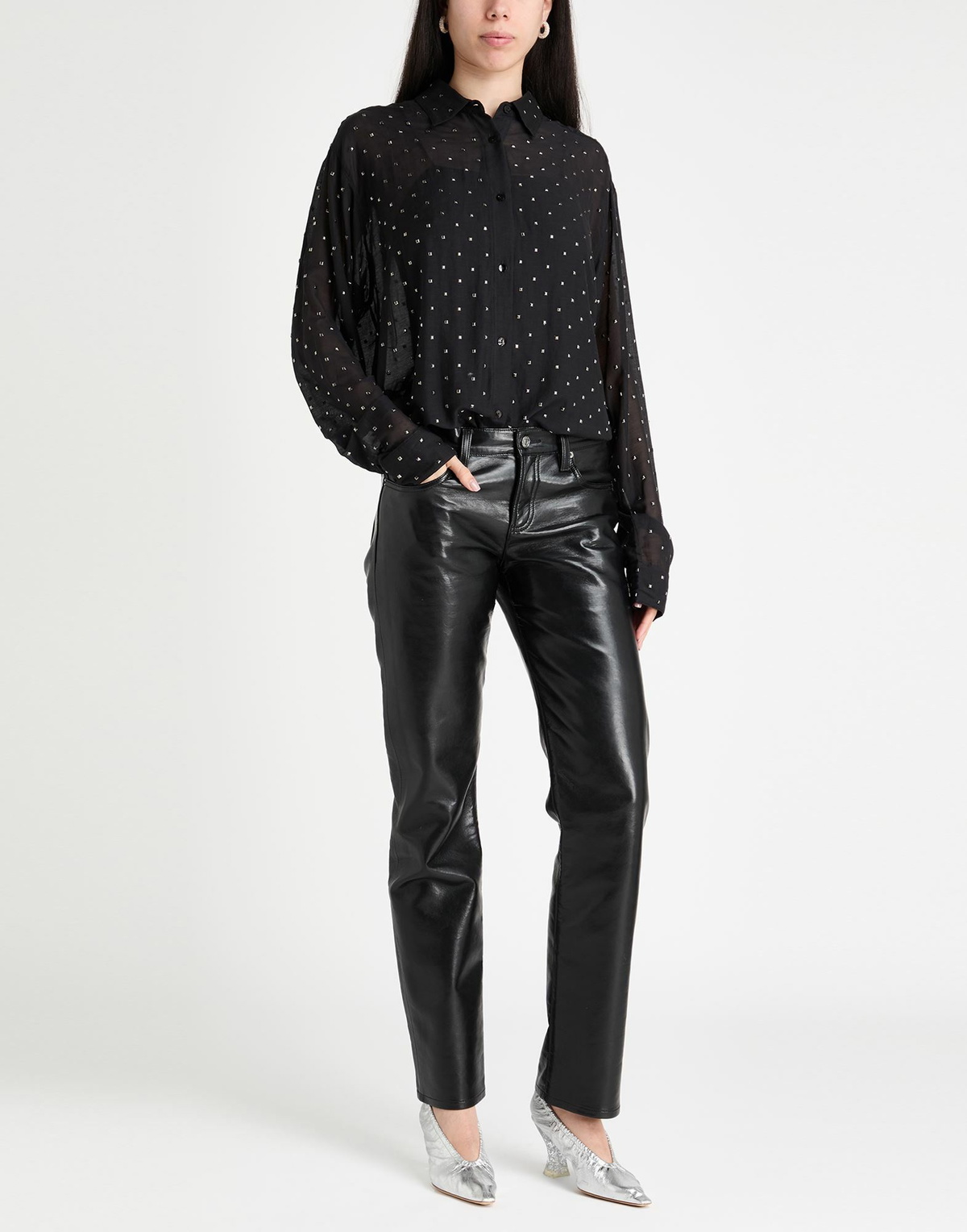 Oséree Womens Shirt in Black
