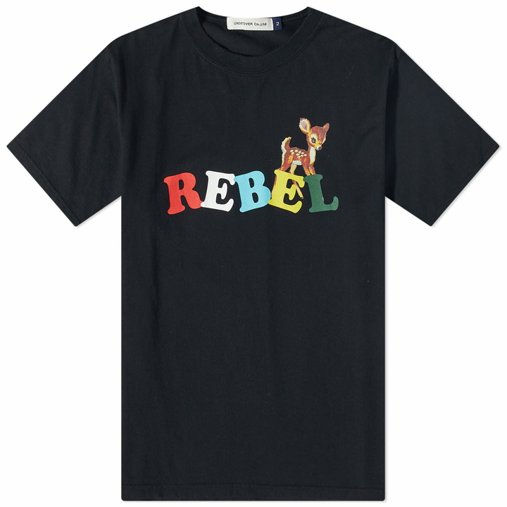 Photo: Undercover Men's Rebel T-Shirt in Black