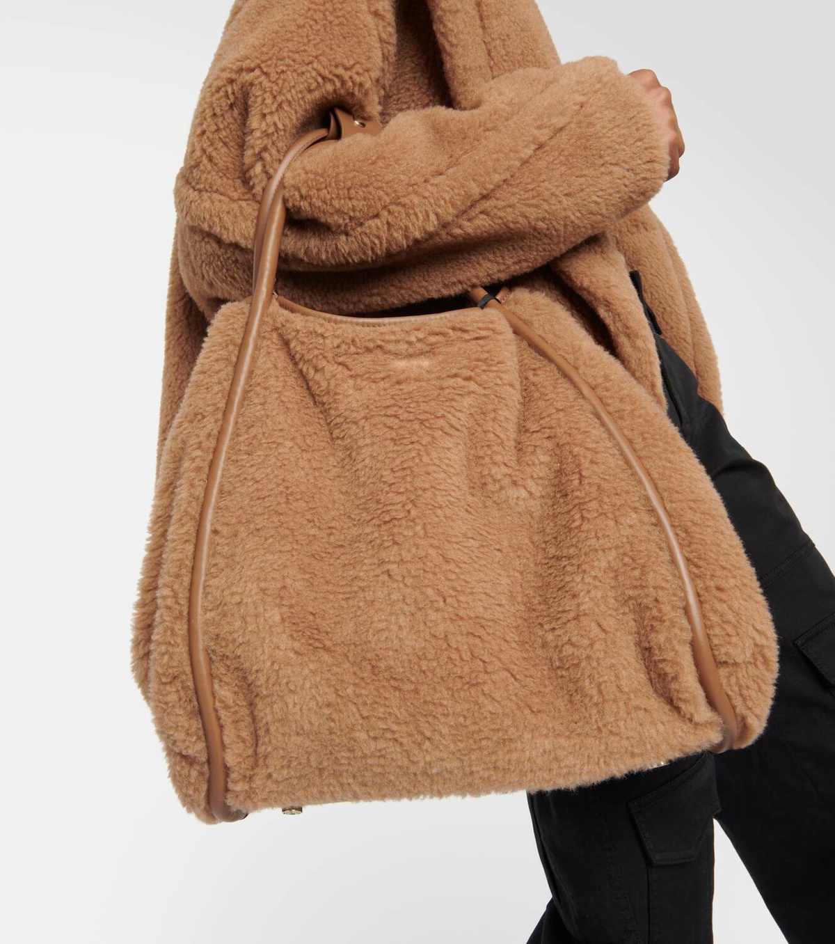 Max Mara Marine teddy tote bag Max Mara