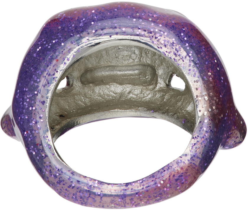 Collina Strada Pink Baby Dolphin Ring