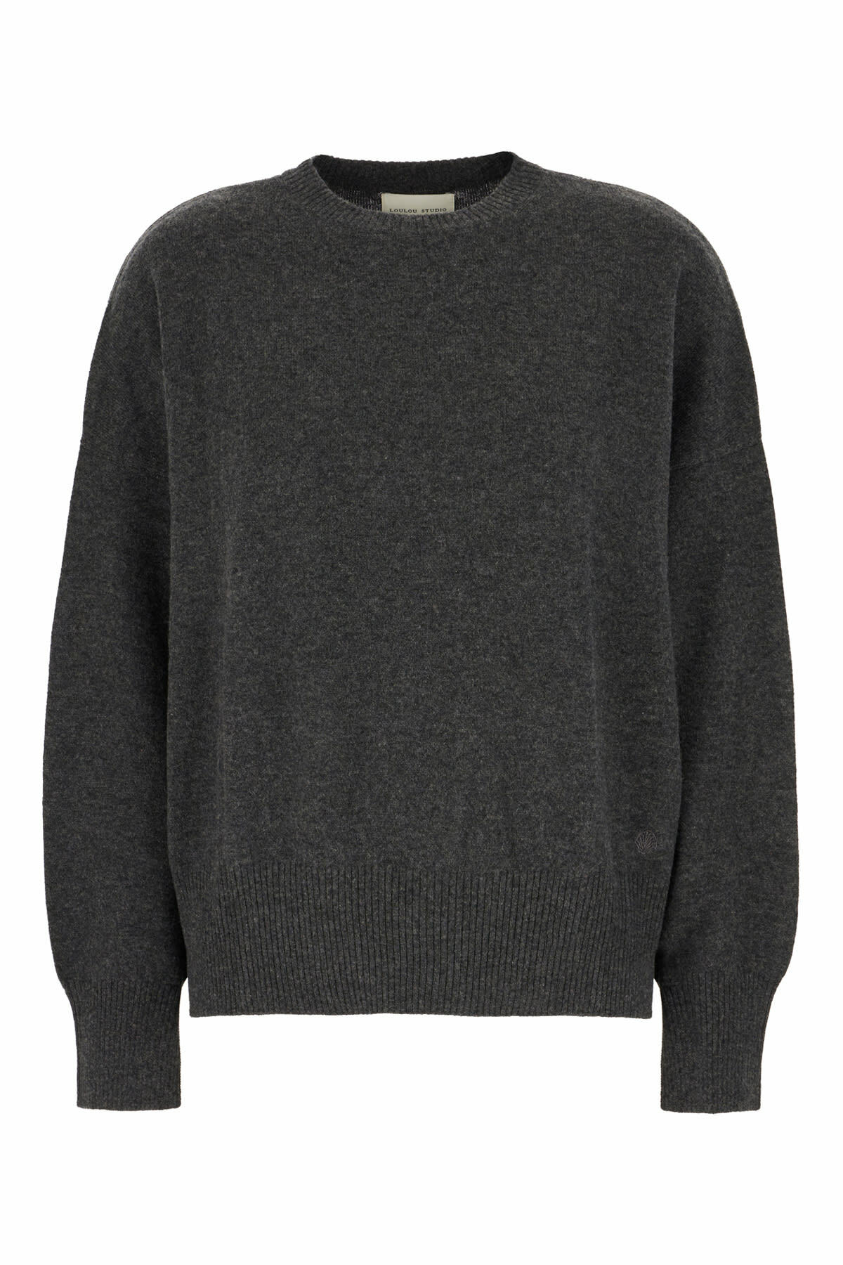 Loulou Studio Charcoal Cashmere Anaa Sweater