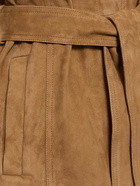 WEEKEND MAX MARA Artur Belted Suede Jacket