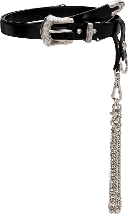 Photo: Toga Pulla Black Chain Key Ring Belt