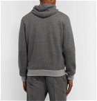 Brunello Cucinelli - Cashmere and Wool-Blend Zip-Up Hoodie - Gray