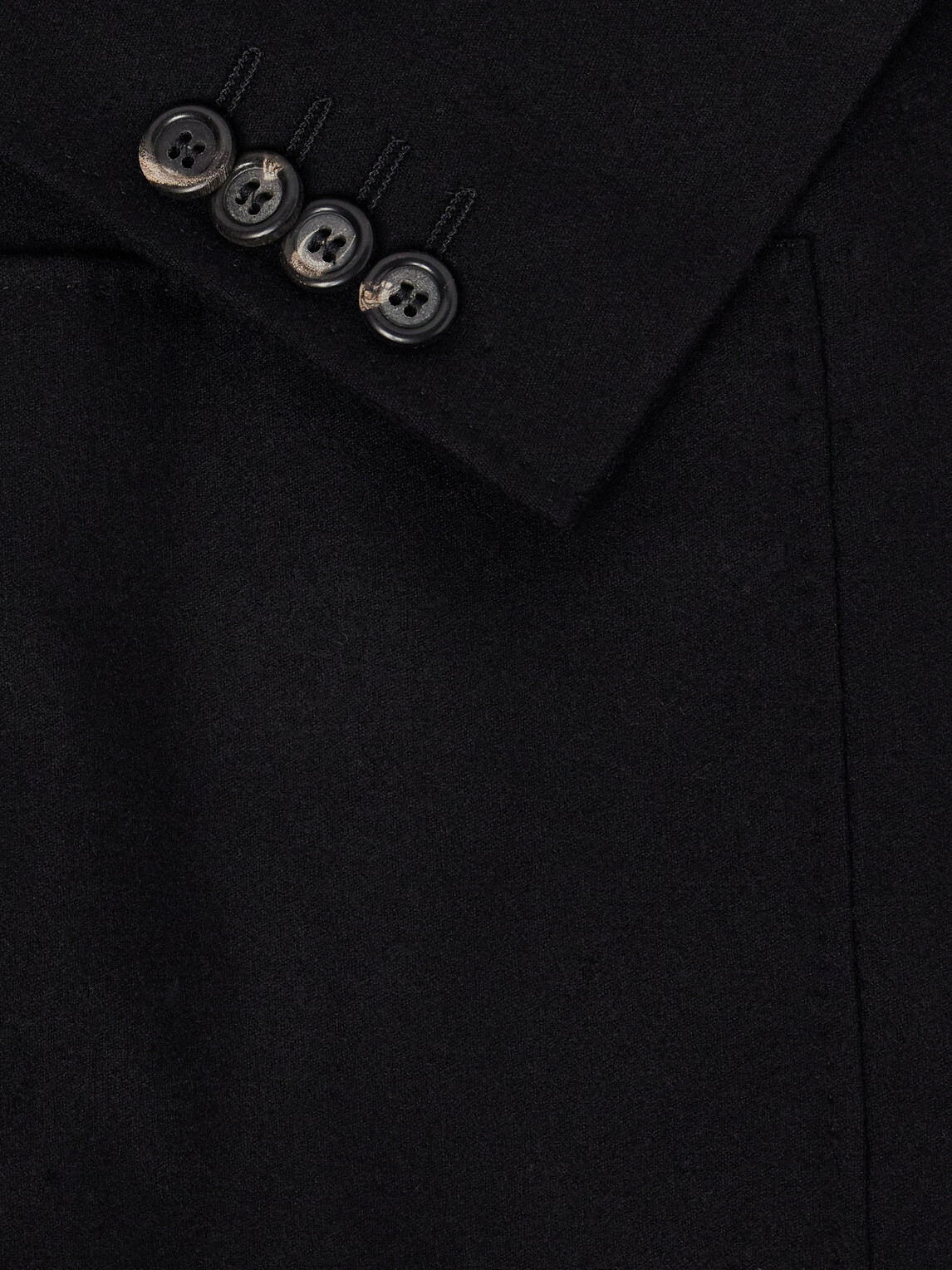 Canali - Wool-Blend Suit Jacket - Black
