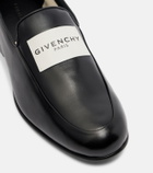 Givenchy Label leather loafers