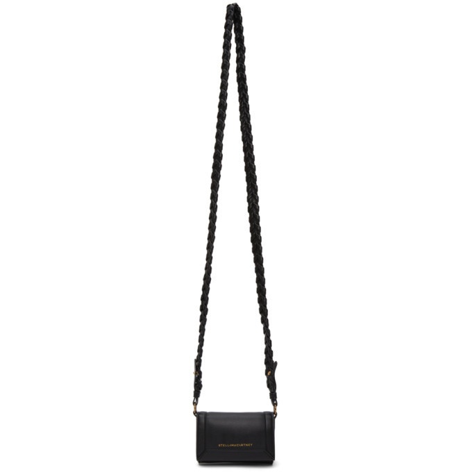 Photo: Stella McCartney Black Braided Card Holder Bag