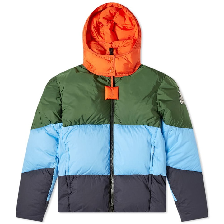 Photo: Moncler Genius - 1 JW Anderson Colour Block Down Jacket