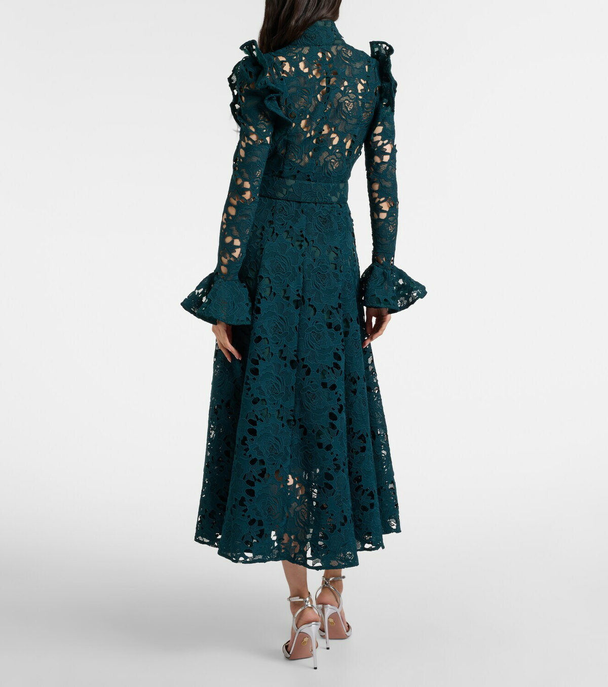 Leo Lin Piper belted midi dress