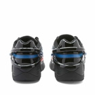 Raf Simons Men's Cylon-21 Sneakers in Black/Blue