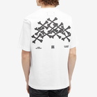 AMIRI Men's Stacked Bones T-Shirt in White