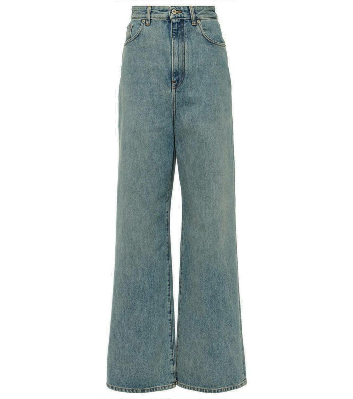 Photo: Loewe High-rise straight jeans