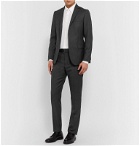 Officine Generale - Charcoal Slim-Fit Wool Suit Trousers - Gray
