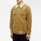 Neighborhood Men's Cord Western Overshirt in Camel