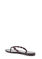Tory Burch Gemini Jelly Sandals Burgundy