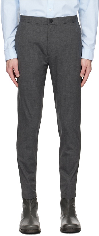 Photo: Theory Gray Terrance Trousers