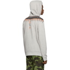 Marcelo Burlon County of Milan Grey Norwegian Wings Hoodie