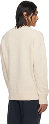 BOSS Beige Relaxed-Fit Sweater