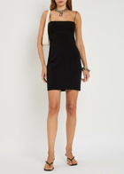 Alexander Wang Cut-out Stretch-knit Mini Dress Black