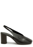 Lemaire Glove 80 Leather Slingback Pumps