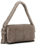 Alexander Wang Gray Ricco Slim Flap Bag