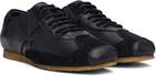 Stefan Cooke Black Slashed Trainer Sneakers